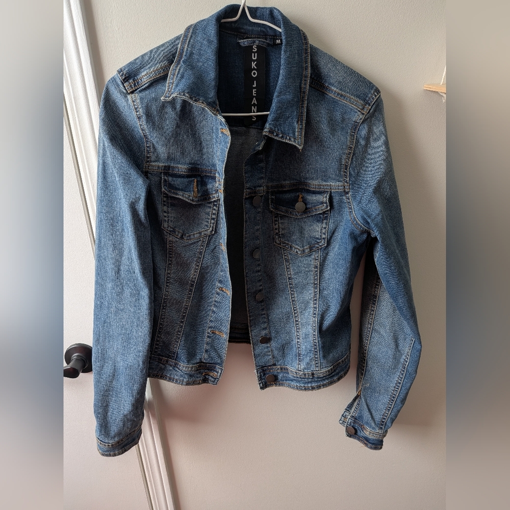 Suko Jeans Blue Denim Jacket